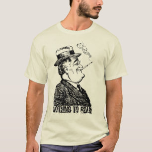 T-shirt FDR Franklin D Roosevelt RIEN À CRAINDRE