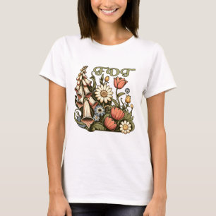 T-shirt FDT Foxglove Daisy Tulip Subtil Anti Trump Flowers