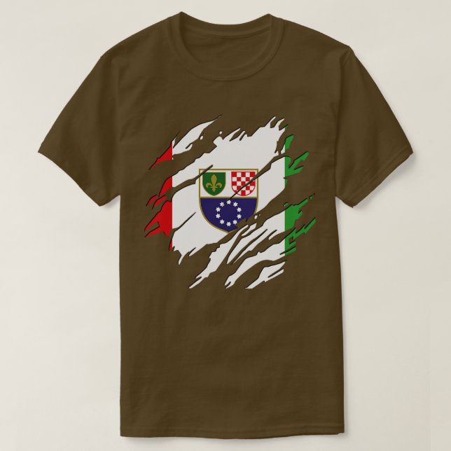 T-shirt Fédération De Bosnie-Herzégovine Toujours (Design devant)