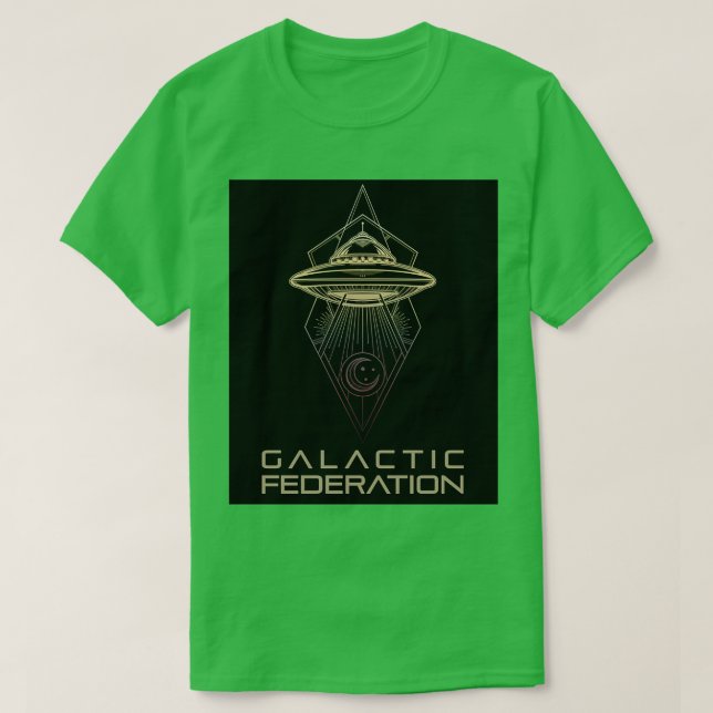 T-shirt Fédération galactique de la lumière (Design devant)