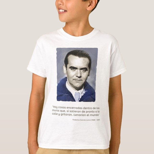 T-shirt Federico García Lorca (Devant)