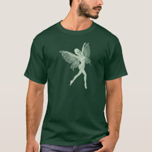 T-shirt Fée 3B de vert de signature d'art d'absinthe