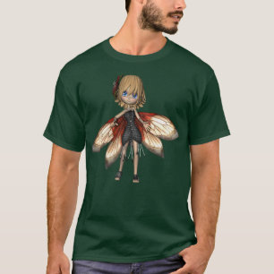 T-shirt Fée ailée Fille Anime StyleT-Chemise