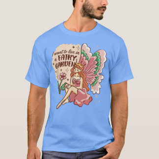 T-shirt Fée avec ailes amusantes