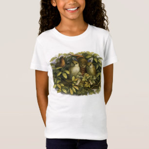 T-Shirt Fée avec hibou - Chemise pour enfants
