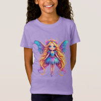 Fée de fantasy enchanteresse avec des ailes coloré