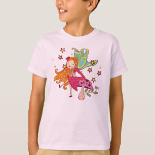 T-shirt Fée de jardin sur le champignon