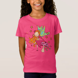 T-Shirt Fée de jardin sur le champignon