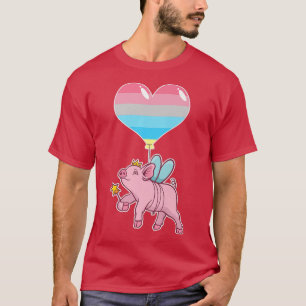 T-shirt Fée de porc Genderflux - Prime de genre non binair
