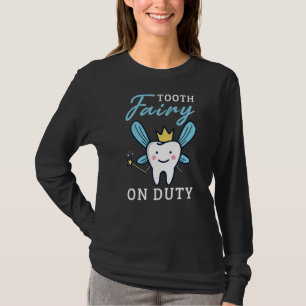 T-shirt Fée des dents en service dentaire Hygiéniste denta