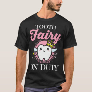 T-shirt Fée des dents sur les dents de service Dental Hygi