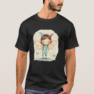 T-shirt Fée en tenue de pyjama pour des moments douillets