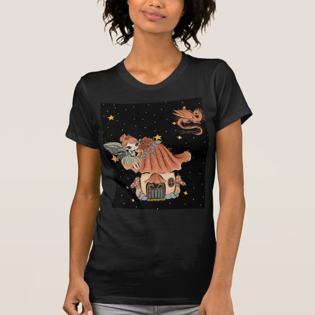 T-shirt Fée et la Maison des champignons (Devant)