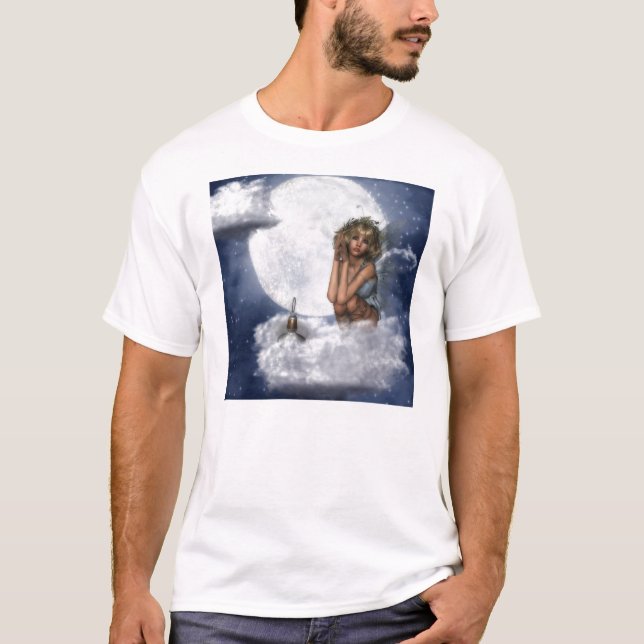 T-shirt Fée sur un nuage (Devant)