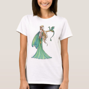 T-shirt Fée verte de discipline Dragon par Molly Harrison