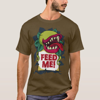 T-shirt Feed Me Lazy Halloween Costume Creepy Spooky Monst