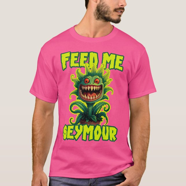 T-shirt Feed Me Seymour Little Shop (Devant)