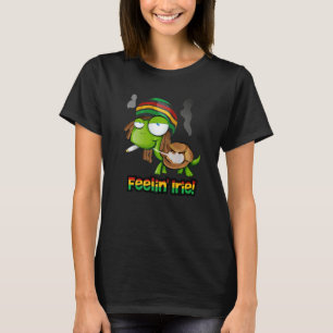 T-shirt Feelin' Irie Patois Jamaïcaine Tortue jamaïcaine