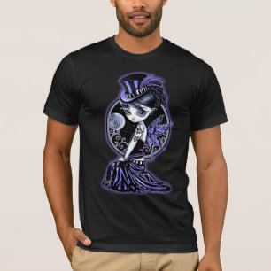 T-shirt féerique victorien gothique de "Audrey"