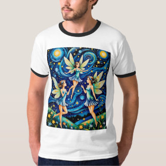 T-shirt Fées dansantes Sous Starry Sky Tee