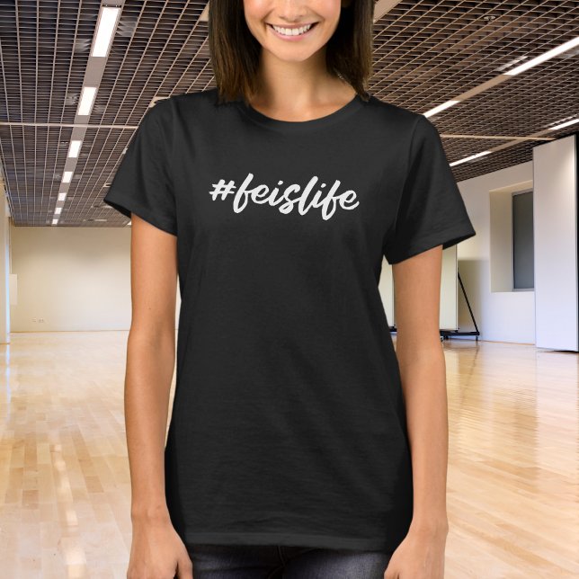 T-shirt #feislife - White Curing - Irish Dance (Créateur téléchargé)