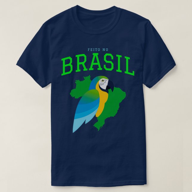 T-shirt Feito No Brasil Design (Design devant)