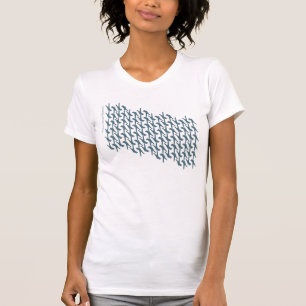 T-shirt Feldenrais tenant la position de la chemise  