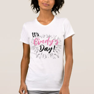 T-Shirt Félicitations de Fête Personnalisé
