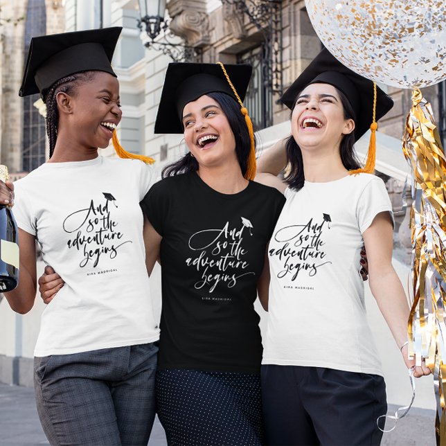 T-shirt Félicitations pour la remise des diplômes moderne  (Créateur téléchargé)