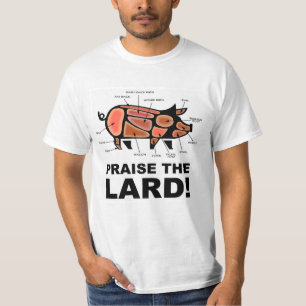 T-shirt Félicitez le porc populaire de porc de saindoux
