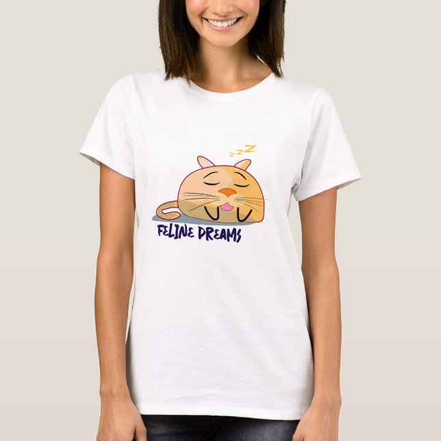 T-shirt Feline Dreams (Devant)