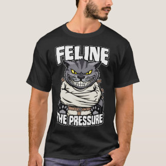 T-shirt Feline La Pression Crazy Chat Lady Funny Mad Chats