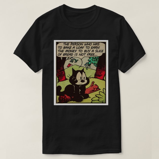 T-shirt Felix l'art anarchiste (Design devant)