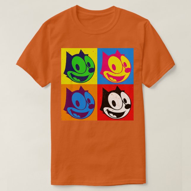 T-shirt Felix Le Chat Art (Design devant)