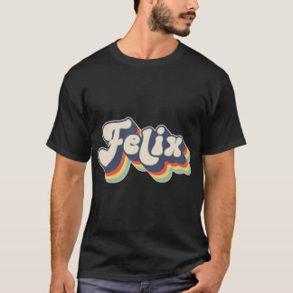 T-shirt Felix Nom de famille personnalisé Prénom Felix T