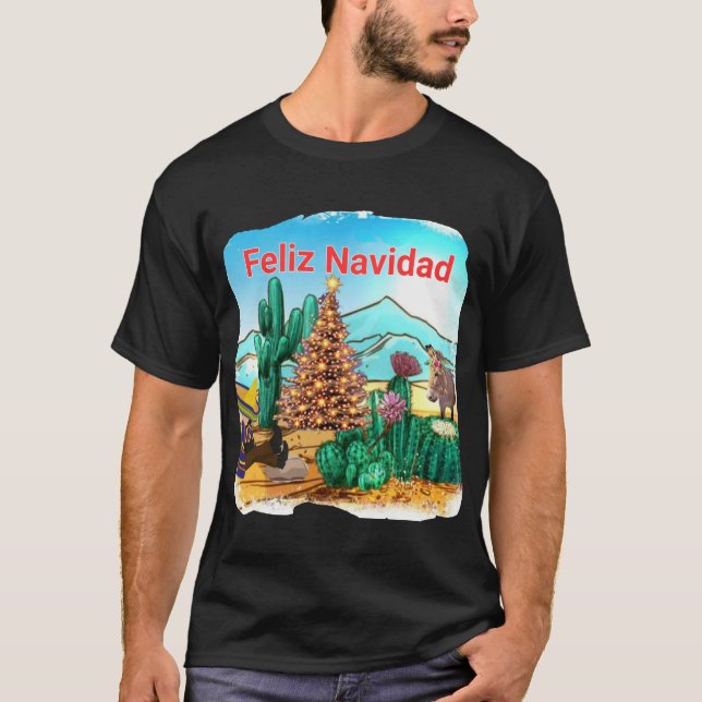 T-shirt Feliz Navidad (Devant)