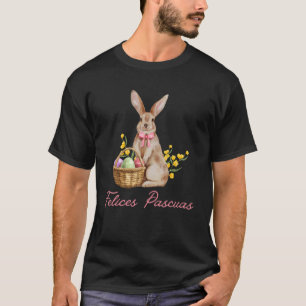 T-shirt Feliz Pascua Bonne Pâques