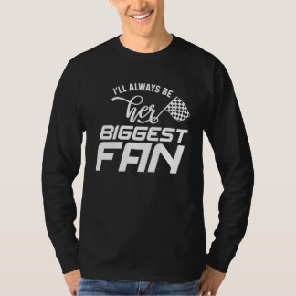 T-shirt Female Racing Car for Mechanic Sports Cars Her Big