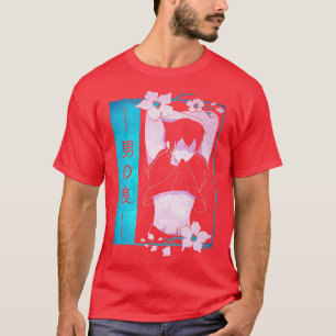 T-shirt Femboy Anime Boy japonais Pastel Goth esthétique S