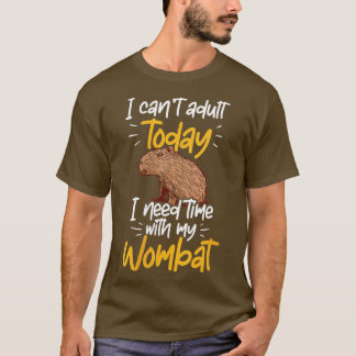 T-shirt Femen Capybara cou adulte sud-américain Rodent V