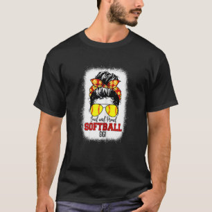 T-shirt Femen Loud & Fier Softball Gigi Messy Bun Gigi B