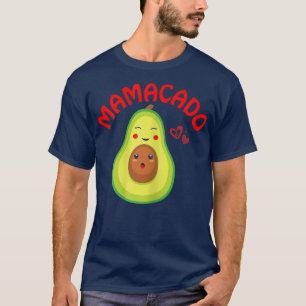 T-shirt Femen Mama Avocado Maman Amusante Avocado Mamacado