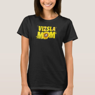 T-shirt Femen Vizsla Maman Femmes Tournesol Hongrois Vi
