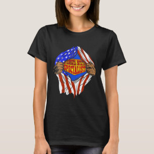 T-shirt Femens Funny Super De l'environnement Protection