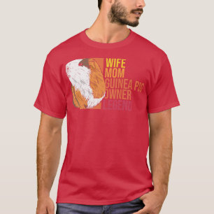 T-shirt Femens mignonne Guinée Pig Design pour votre chien