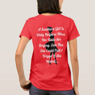 T-shirt féminin au sud