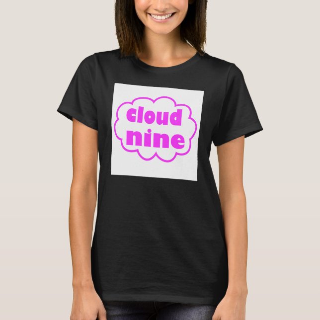 t-shirt féminin cloud neuf (Devant)