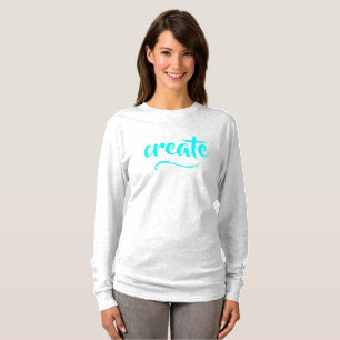 T-shirt féminin "Créer"