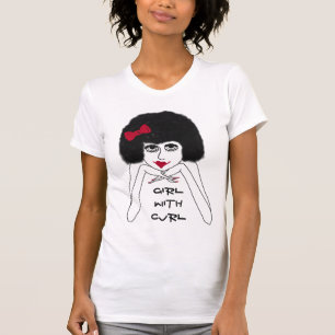T-shirt féminin Curl