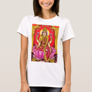 T-shirt féminin de la déesse Lakshmi